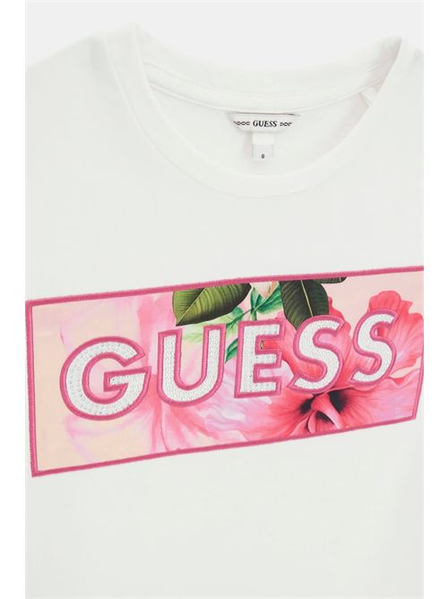 Vestito logo con strass GUESS | J6GK05KAE24/G011